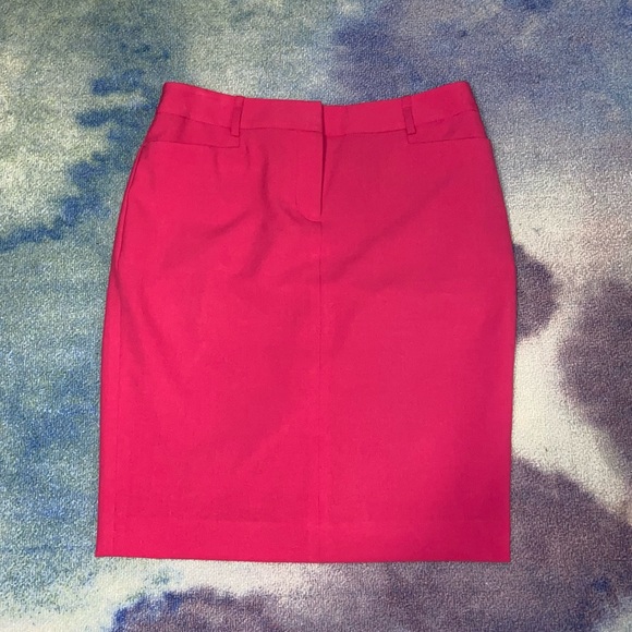 Women’s Calvin Klein Hot Pink Pencil Skirt Size 4 - Picture 3 of 4